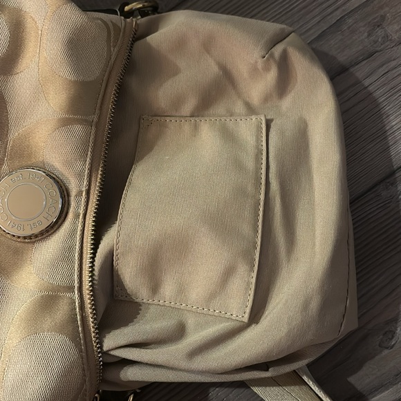 Coach Signature Multi-Stripe Demi Hobo Crossbody Bag - Picture 10 of 11